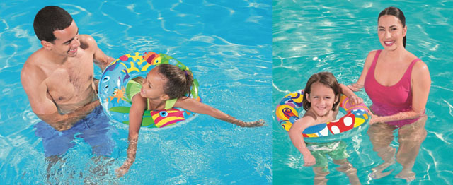 Inflatable ring 56 cm P36013