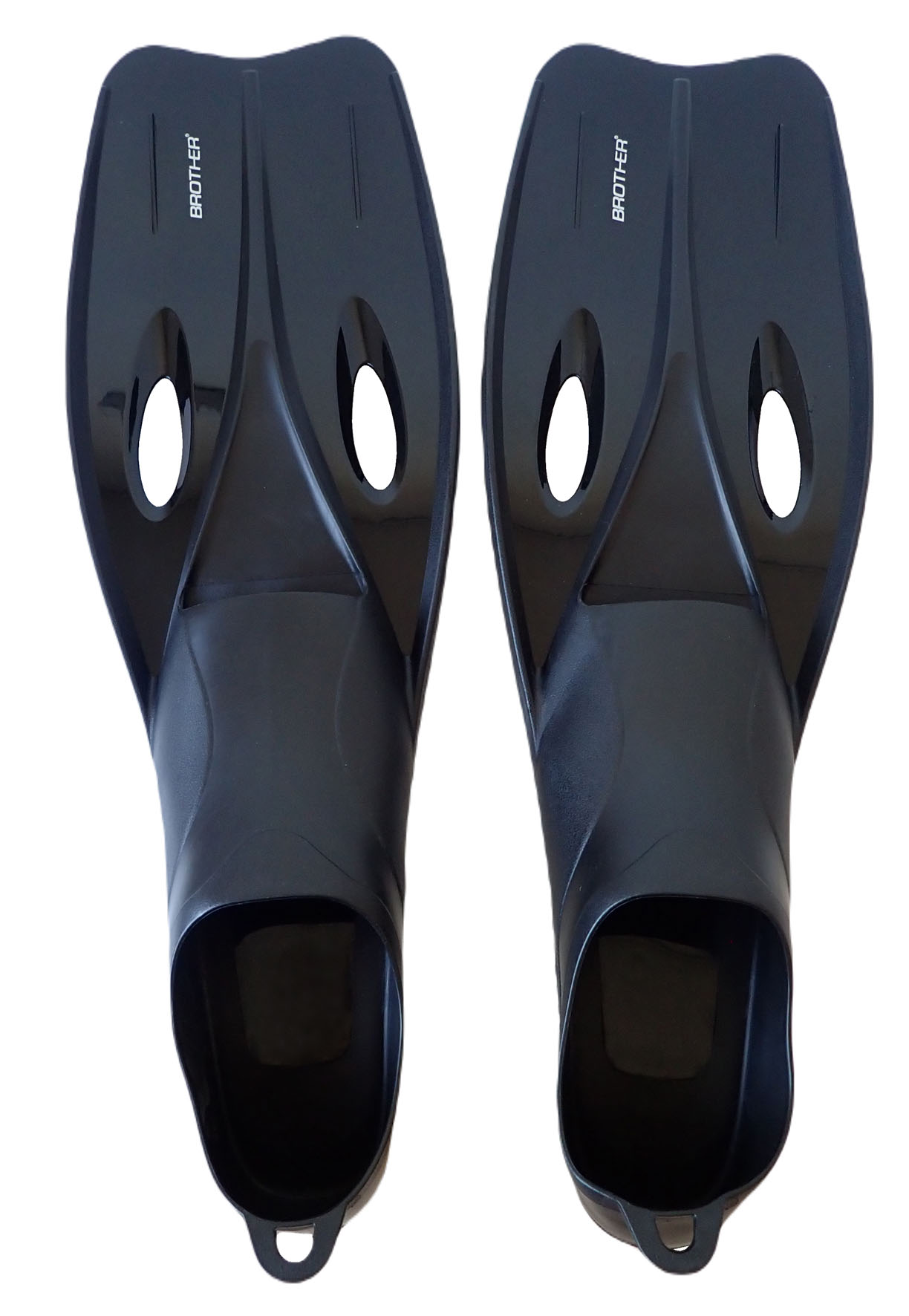 Brother fins size 44/46 black