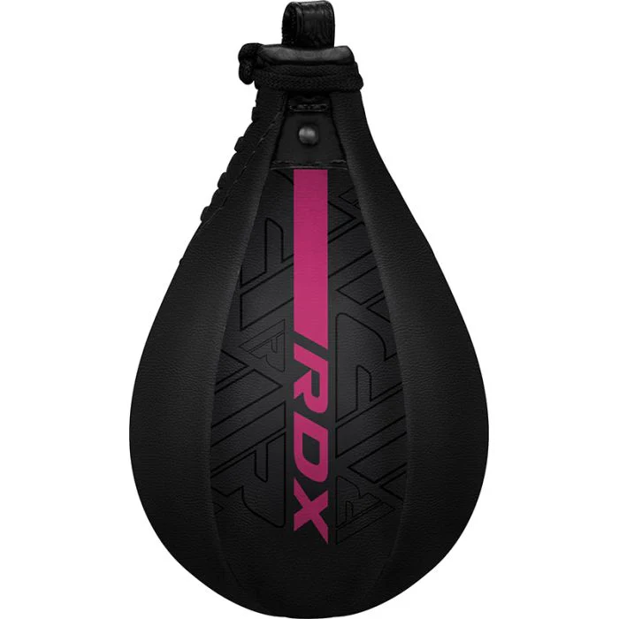 RDX Boxing pear F6 Kara black and pink