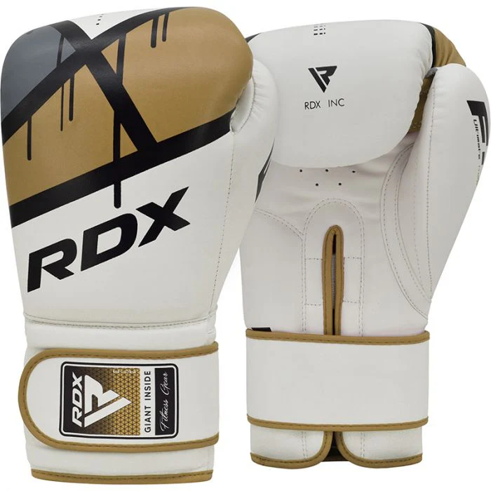 RDX Boxing Gloves F7 Ego, gold, 16 oz
