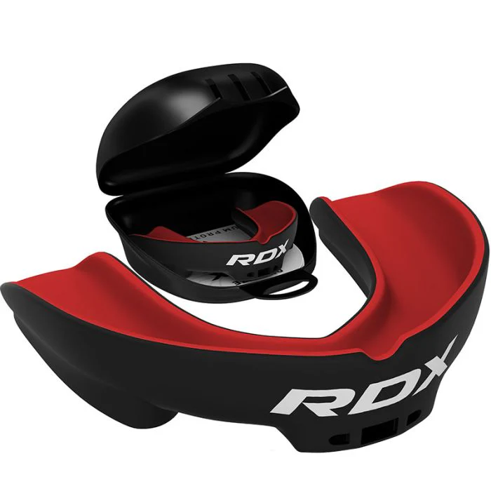 RDX 3w Tooth protector for JUNIORS, black and red