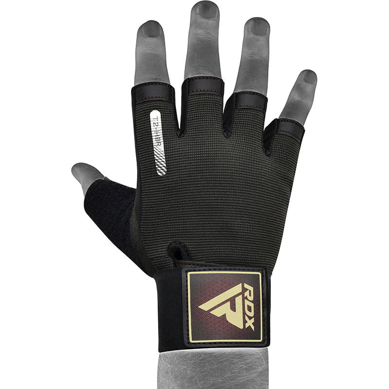 RDX Weightlifting gloves T2 brown XL