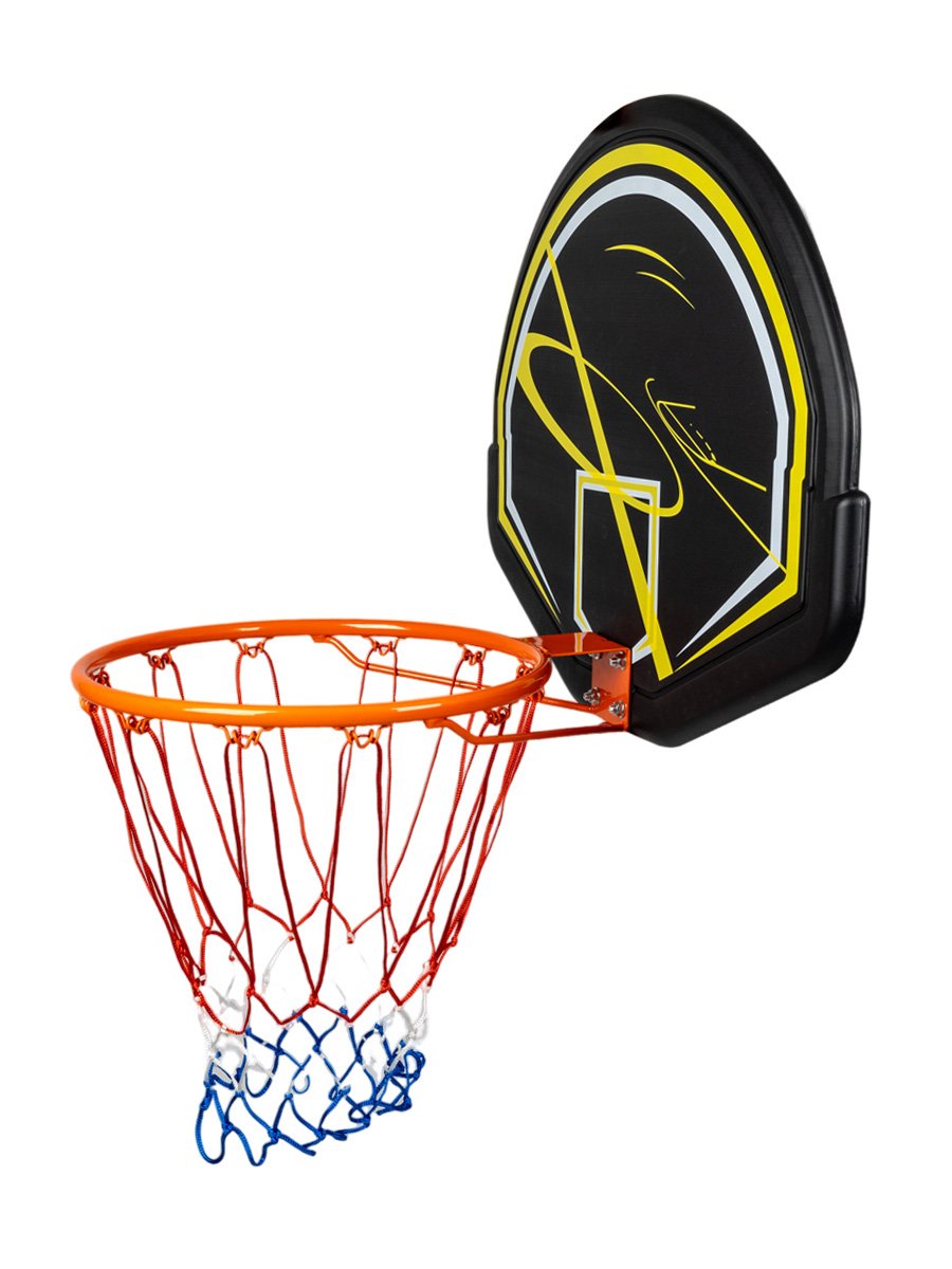 Acra basketball basket with board 80 x 56 cm, with net