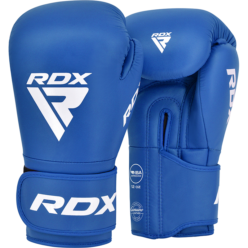 RDX IBA Boxhandschuhe für Amateurwettbewerbe Blau