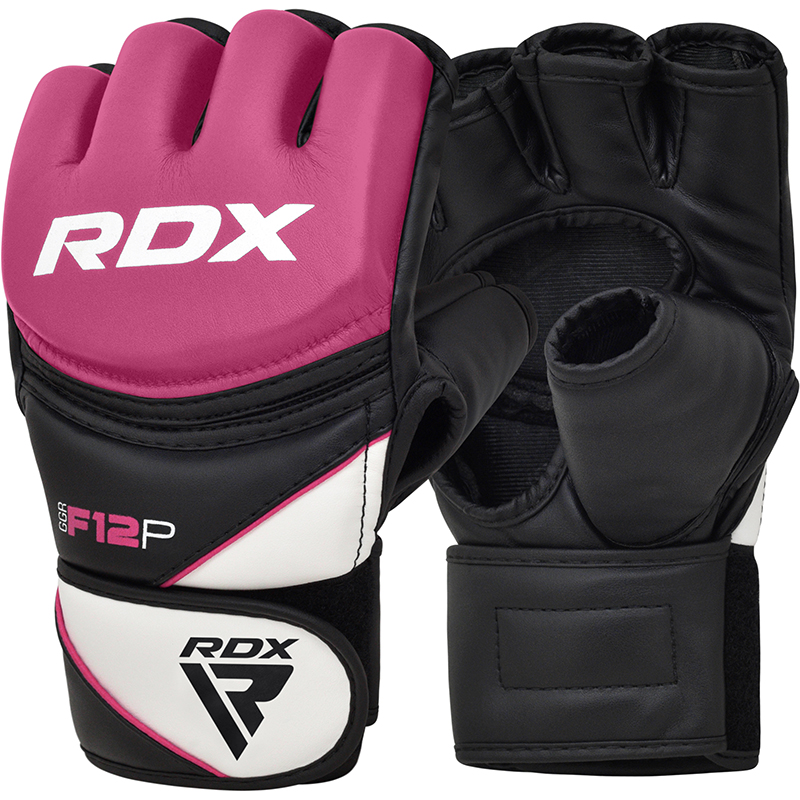 RDX GGR F-12 PLUS MMA Grappling Gloves Pink