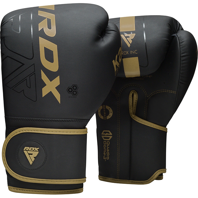 RDX F6 Kara Boxing Training Handschuhe Schwarz