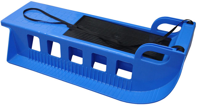 Saně Kamzík-plastové, barva modrá