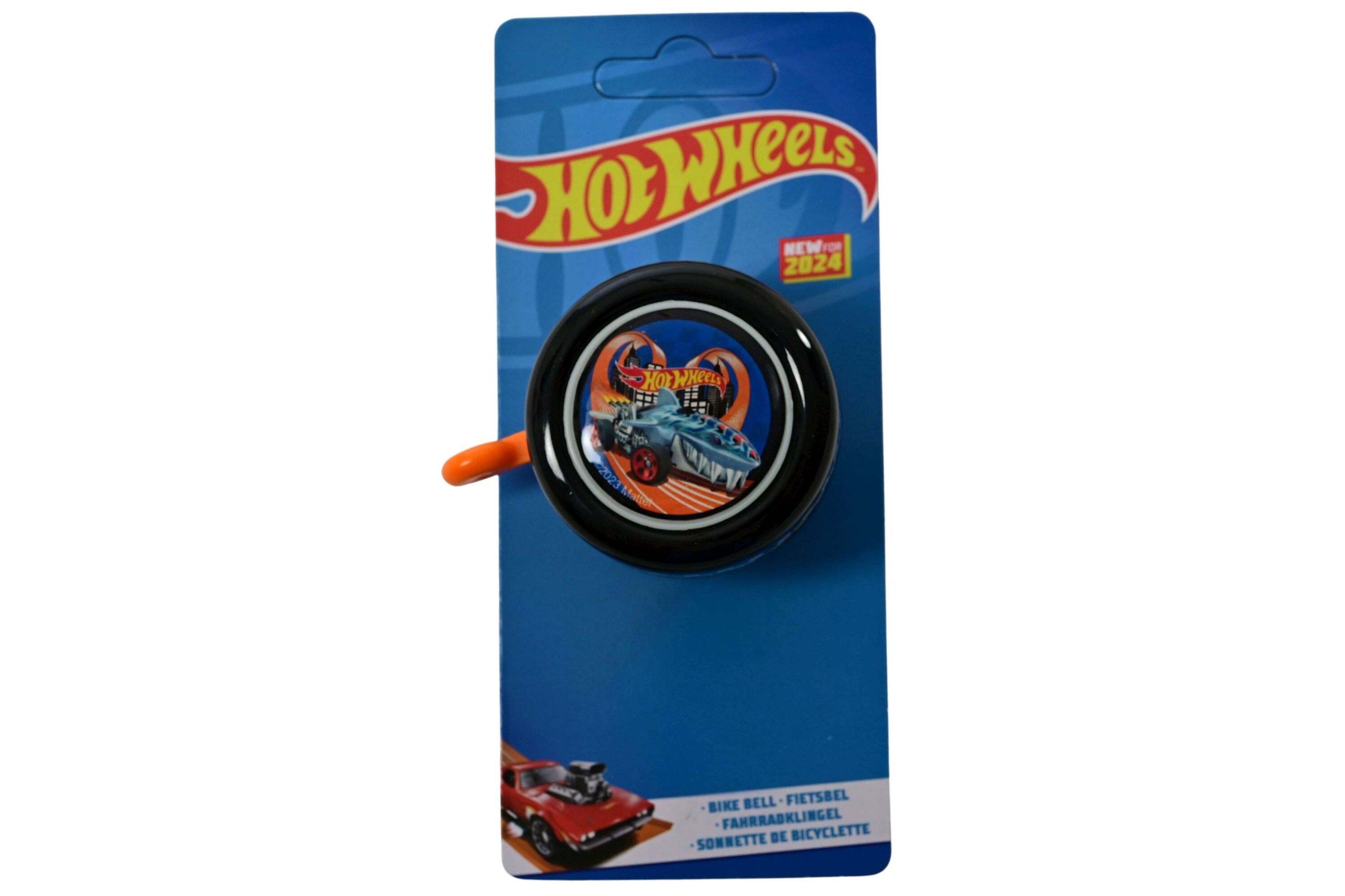 Zvonek na kolo Volare Hotwheels, černý