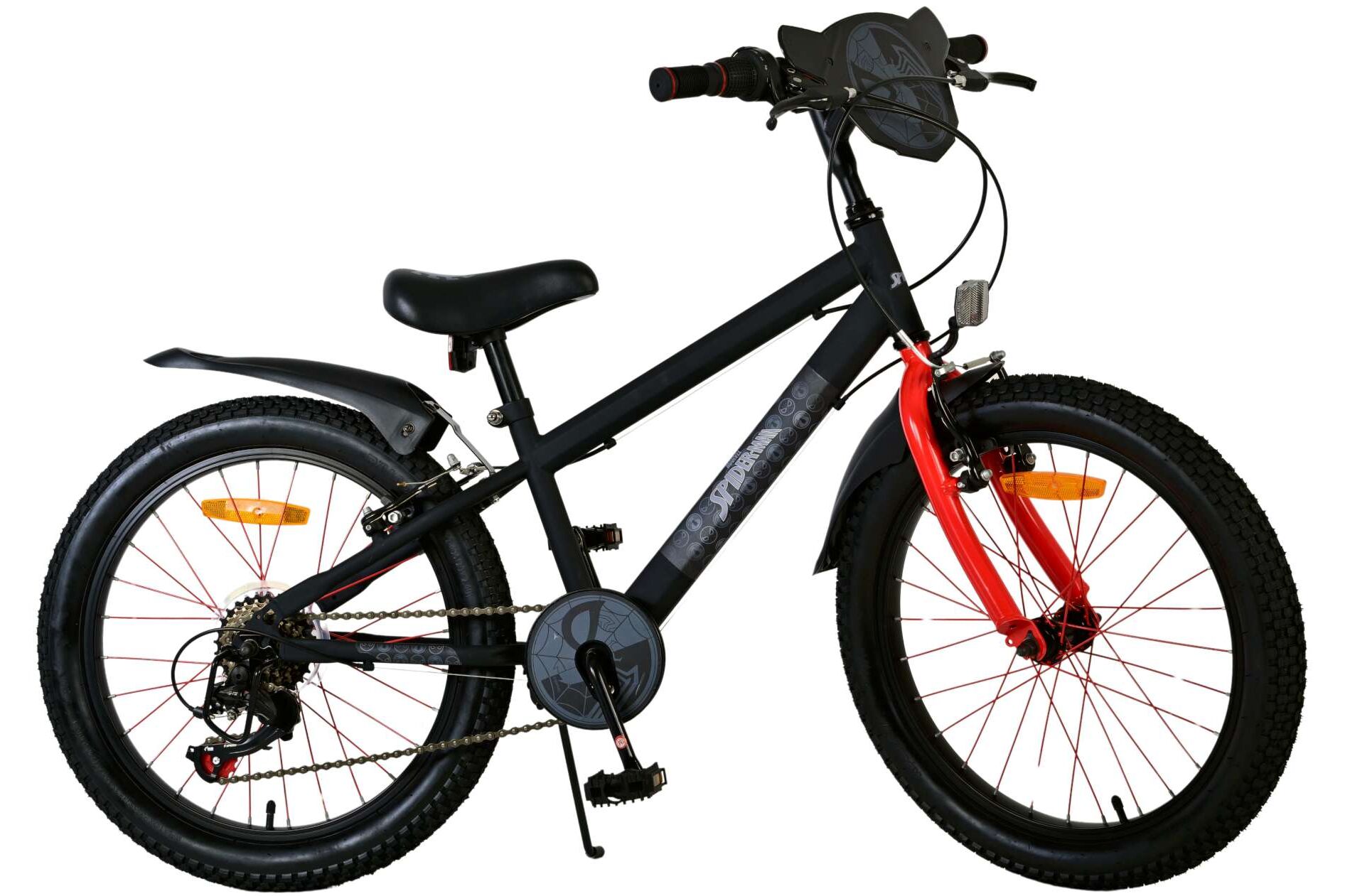 Dětské kolo Volare Spiderman 20", černé