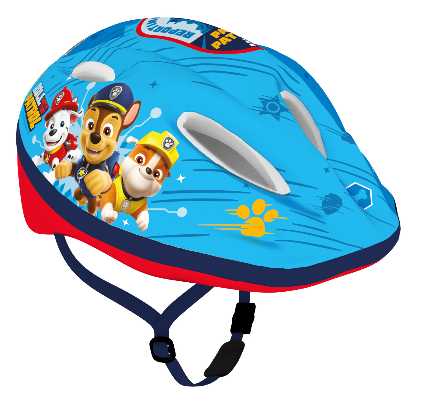 Cyklistická helma Paw Patrol, modrá, 52-56cm