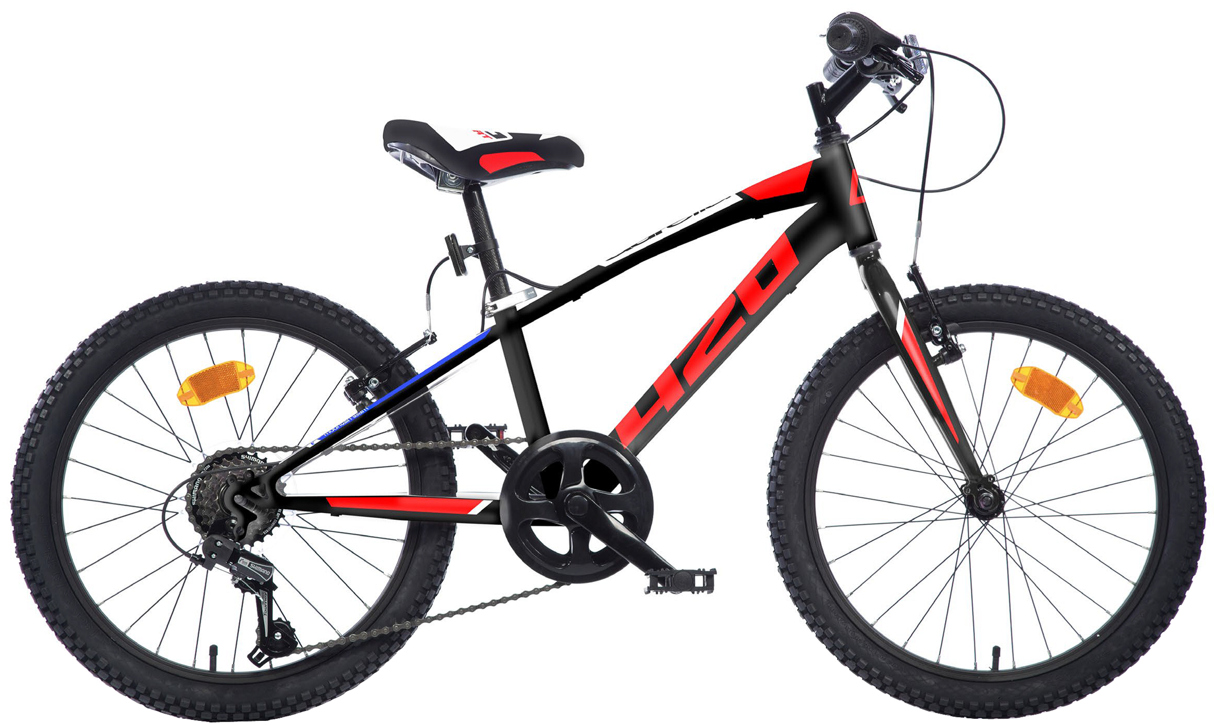 Junior bike Dino 5420U black 20"