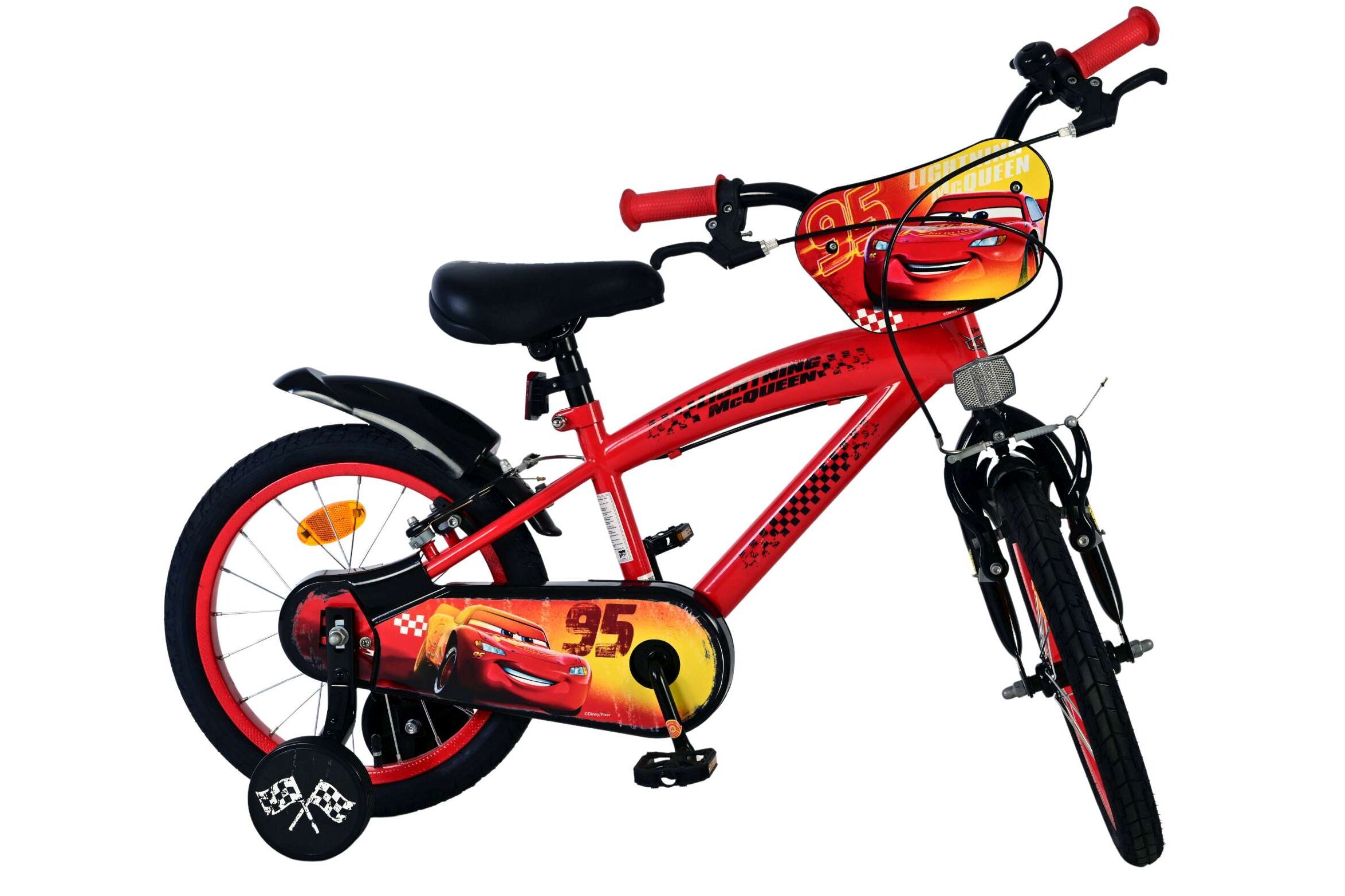 Dětské kolo Volare Cars 16", červené