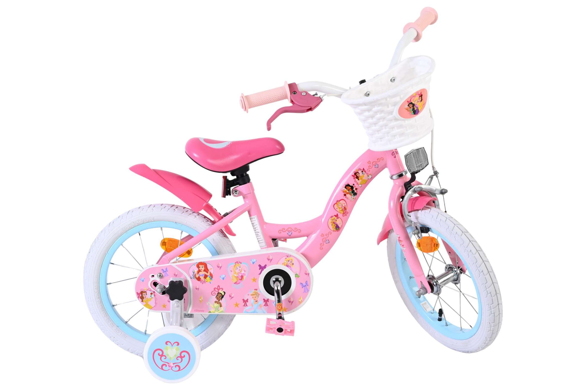 Volare Princess 14" children's bike, pink