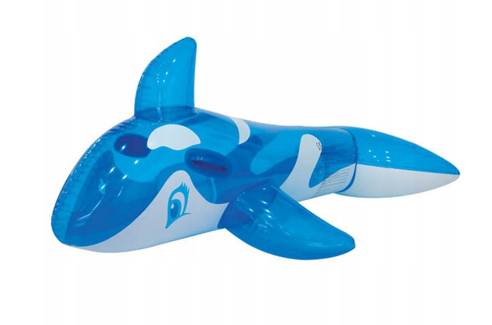 SUN CLUB Aufblasbarer Orca mit Haltegriffen