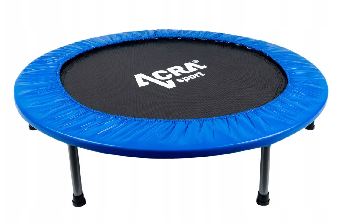 Trampolin 114cm, für den Innen- und Außenbereich - schwarz - 100