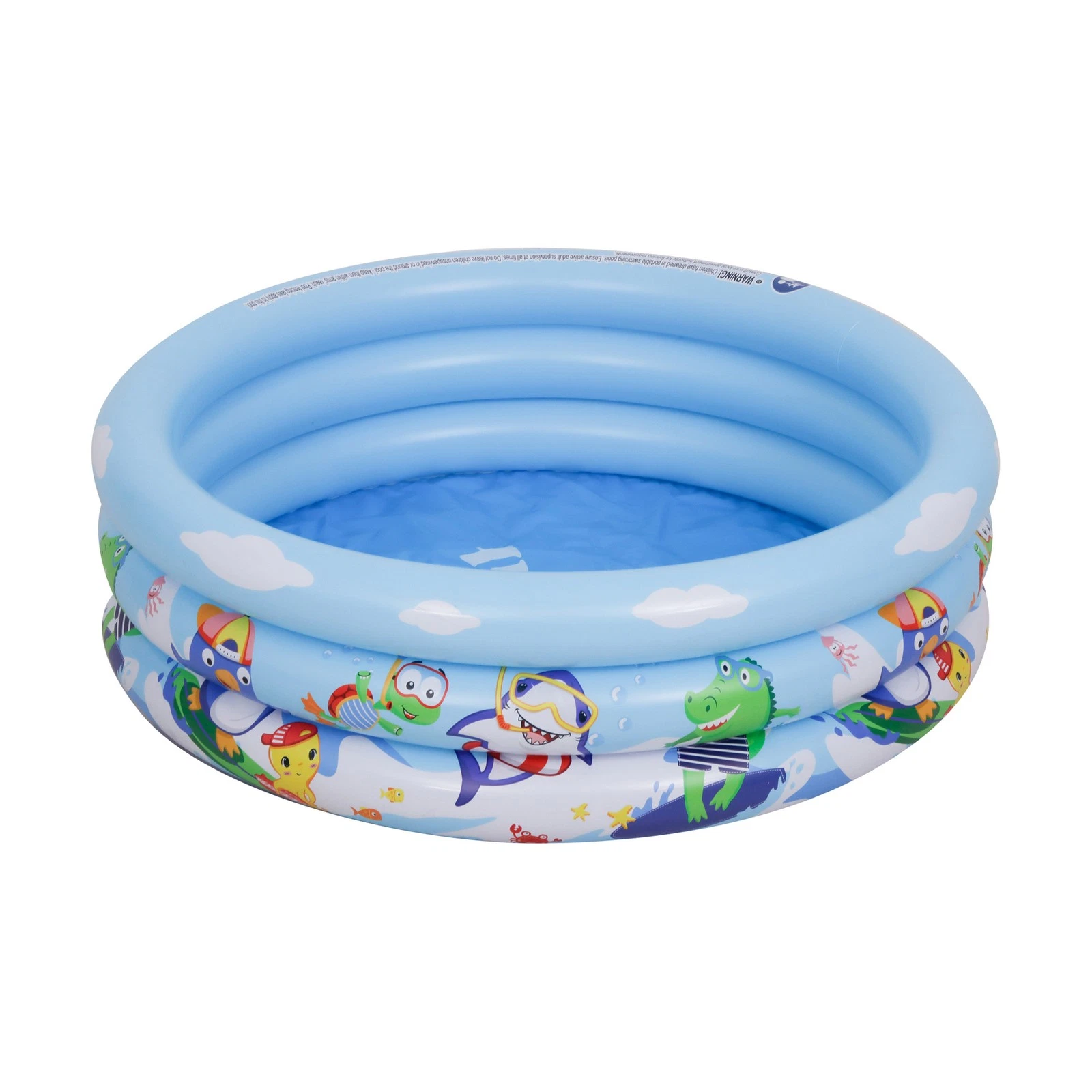 SUN CLUB Kinderpool mit drei Schwimmringen, 100 cm