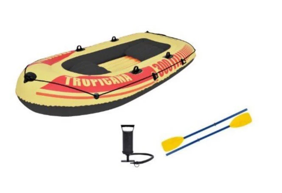 PATHFINDER Tropicana 300 Ruderboot, Set, Ruder, Luftpumpe