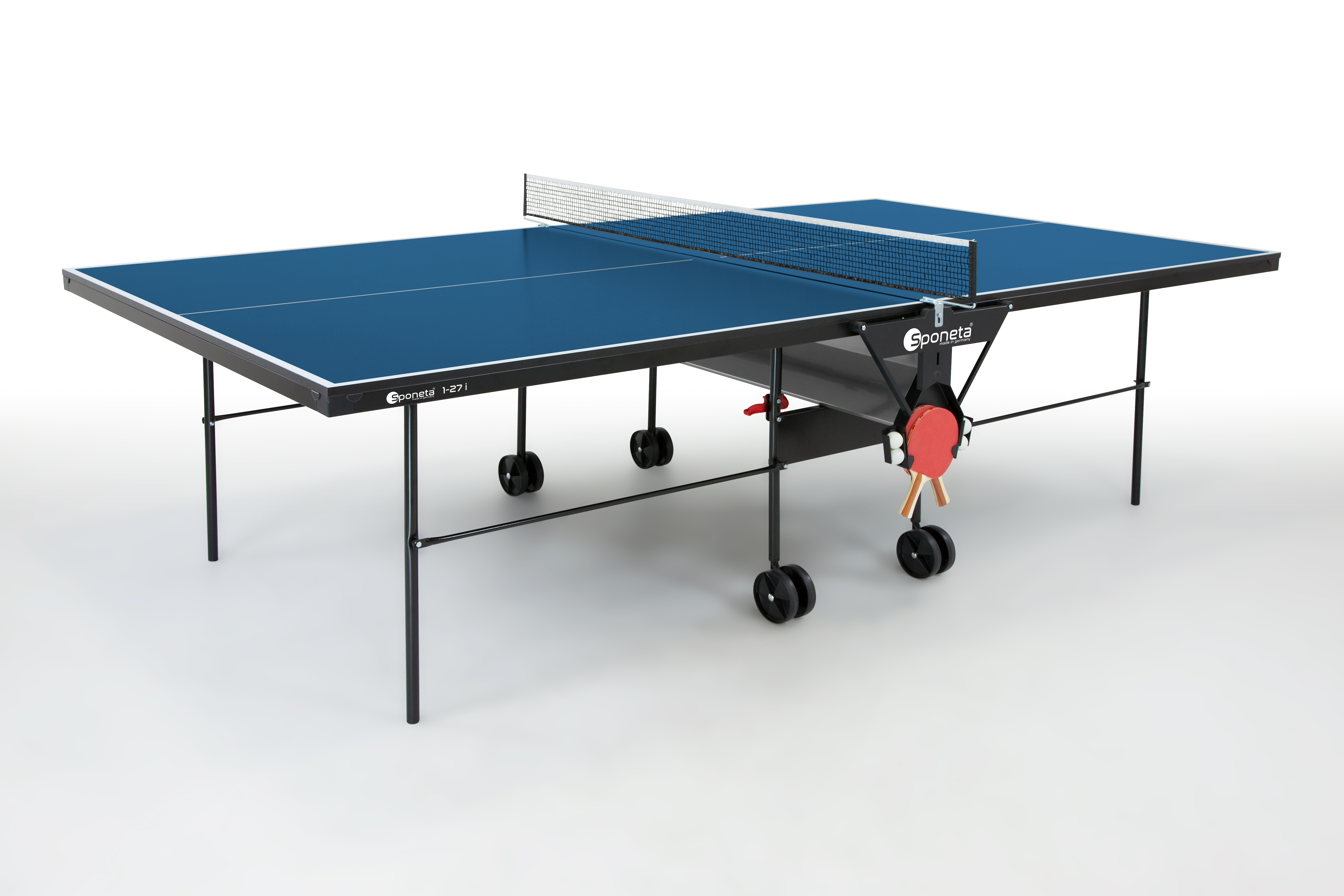 High-quality table tennis (ping-pong) table with a sliding mechanism